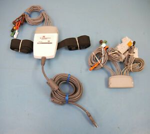 Cambridge Heart PM-3 (10-0148-001 Rev. Q) Module w/ 2 Sets of Leads