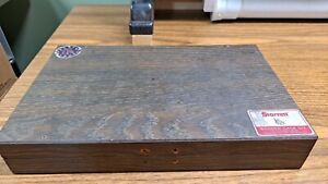 ELLSTROM-DEARBORN GAGE- STARRET WEBBER-PRATT&amp;WHITNEY  SQUARE GAGE BLOCKS SET-81