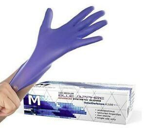 Dre Health Niterex Blue Sapphire Exam Gloves, S/M/L 1500 ct.