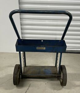 Sears &amp; Roebuck 2 Cylinder Steel Welding Gas Cart Dolly Hand Truck