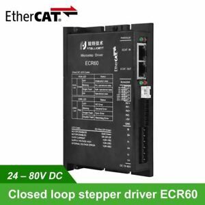 Rtelligent Nema 23 24-80V DC EtherCAT Fieldbus type Closed loop Stepper Motor Dr