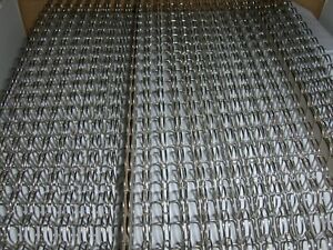 100) Silver Twin 25 Loop Wire Binding Spines 7/16&#034; Diameter 8&#034; Length 3:1 Pitch