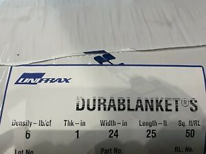 NEW Unifrax Durablanket-S Fiberfrax Ceramic Fiber Insulation