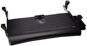 Fellowes Office Suites Underdesk Keyboard Drawer, Black/Silver 9140305