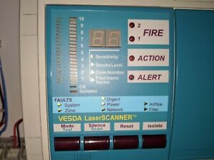 VESDA VLS-204 LASERSCANNER DETECTOR SYSTEM ASPIRATING SMOOKE DETECTOR