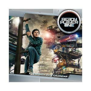Ready Player One 16 Month 2019 Wall Calendar Book Movie Parzival Art3mis Gift