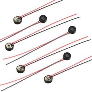 4015 38dB Electret Microphone Pickup Condenser MIC with wires 20 Pcs