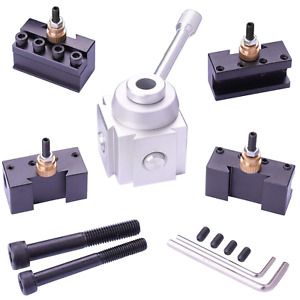 JWGJW 120034 Tooling Package Mini Lathe Quick Change Tool Post &amp; Holders Multifi