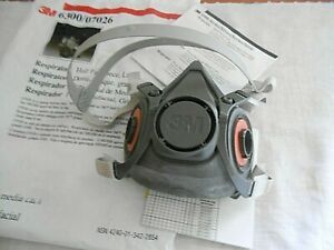 NEW 3M 6300 LARGE Half Facepiece Reusable Respirator, Respiratory Protection