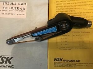 NSK Fine Belt Sander KBS-100 EBS-100