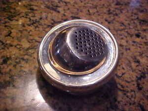 Western Electric 244 - Brite Nickle Plate Lineman&#039;s Mouth Piece ? Near Mint Cond