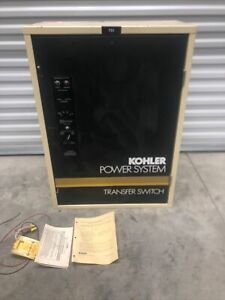 100A (104A) Amp 480v Kohler ATS Automatic Transfer Switch NEMA 1