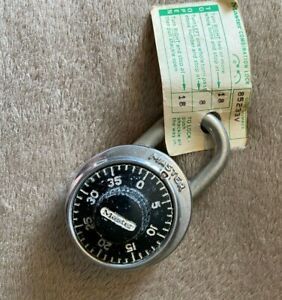 vintage master lock combination