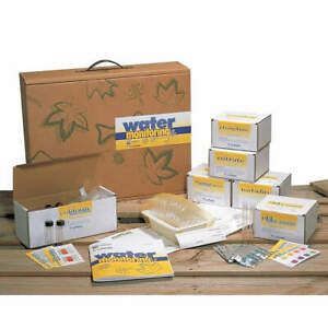 LAMOTTE 5848 Water Test Ed Kit,pH,Dis O2,Nitrate,etc