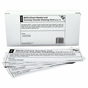 MICR/Check Reader Cleaning Cards K2-MCRB25