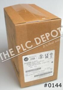 2020 SEALED! Allen Bradley 25B-D2P3N114 PowerFlex 525 Drive 480V/2.3A/1HP #0144