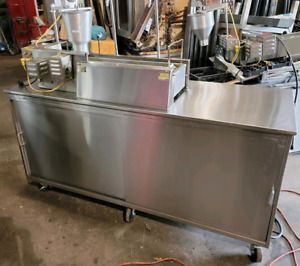 Lil Orbit SS2400 Ventless Automatic Donut Machine on AFS24 Cart