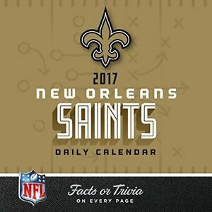 Turner Licensing Sport 2017 New Orleans Saints Box Calendar  17998051446