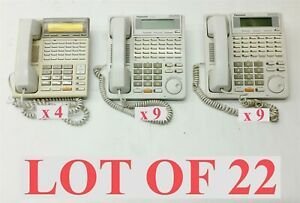 Panasonic KX-T7230 KX-T7433 KX-T7453 Office Business Display Telephone LOT 22