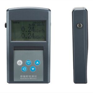 Nuclear Radiation Detector w/ Alarm Geiger Counter X-Ray Beta Marble Tester Tool