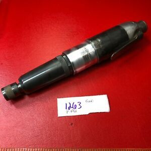 ROCKWELL PNEUMATIC STRAIGHT SCREWDRIVER AIR TOOL 1/4&#034; HEX CHUCK mechanic vintage