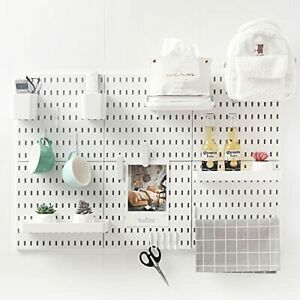 JoyBHole 33&#034;x22&#034; Pegboard Combination Kit and 18 Accessories(Shelf Storagebox Ho