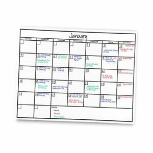 Laminated Jumbo Dry Erase Wall Calendar, 36-Inch by 48-Inch Large (36&#034; * 48&#034;)