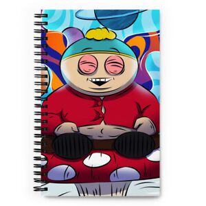 Eric Cartman Psychedelic South Park Notebook 140 Page Double Sided Note book