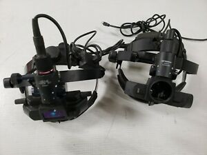 HEINE OMEGA 180 &amp; PROPPER HWO Indirect Ophthalmoscopes &amp; EN 15-T power TESTED!