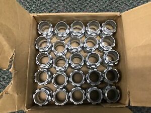 Lot Of 25 Sepco 3/4&#034; Compression Type EMT Connectors S1011 Raintight NEW