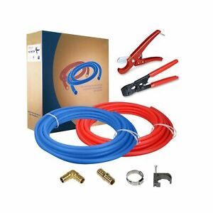 Pexflow PXKT10012 Starter Kit for 1/2-In Pex with Crimper &amp; Cutter Tools - Se...