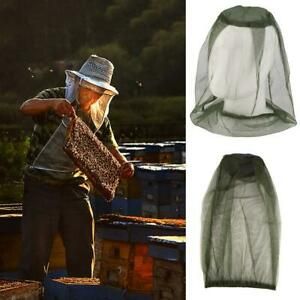 Beekeeping Beekeeper Face Head Guard Hat Mosquito Bee Veil. Net Insect O3V4