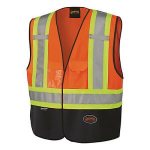 134bbau Safety Vest, L/Xl, Orange