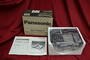 BRAND NEW Panasonic KX-T7030 Speaker Display Phone (BLACK)