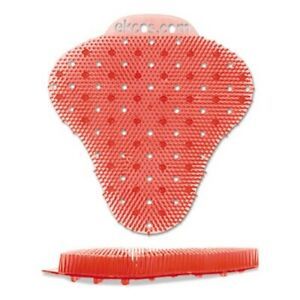 Diversey Ekcoscreen Urinal Screens, Melon, Red, 12 Screens (DVOEKS10R12)