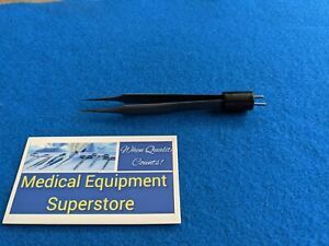 Assi 153104BP  Jewelers Foot Controlled Titanium Bipolar Forceps 10.5cm,Straight