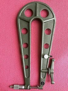 Mitutoyo 0-1”/ 0.001” Mechanical Outside Micrometer 13&#034; Deep Throat.