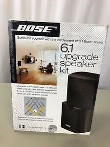 New Bose 6.1 Upgrade Speaker Kit Silver Gray 15 Series II Home System 034215