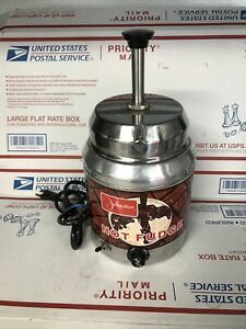 Server Products FSP 767 Hot Topping Warmer Pump Food Hot Fudge Nacho Cheese