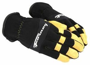 Forney 53092 Pigskin Leather Driver Premium Stretchable Men&#039;s Gloves, X-Large