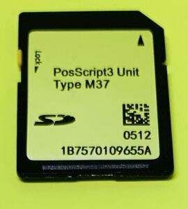 Generic PostScript3 Unit Type M37 for Ricoh IM C2500 C3000 C3500 C4500 C6000