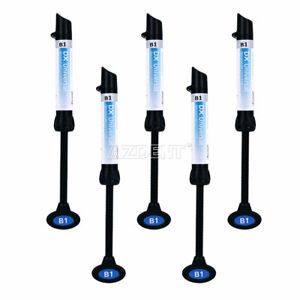 5X Dentex Dental Universal Light Cure Composite Resin Refill Syringe B1 4g/pc