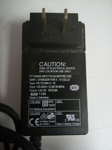3M Adflo Air Purifying Respirator Battery Charger for NIMH Battery 4-10 CELLS