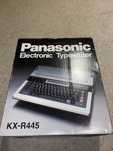 Panasonic Electronic Typewriter KX-R335 + Box + Paper work / Instructions