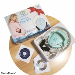 REFAGO brand Fetal Doppler with headphones and storage box baby pregnancy mom