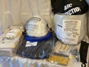 Chicago Protective Apparel Arc Flash Protection 12 CAL Coverall Kit - Medium