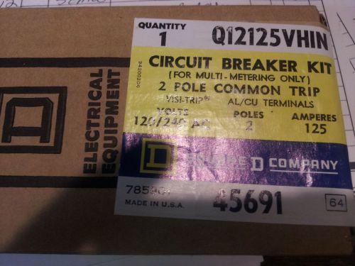 SQUARE D Q12100VH-IN NEW IN BOX 2P 120/240 VOLT 100 AMP MULTI METERING BREAKER