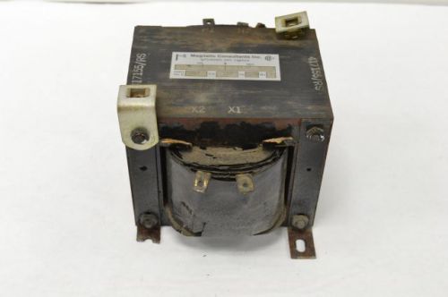 Magnetic consultants 417155/rs current 350va 1ph transformer b214634 for sale
