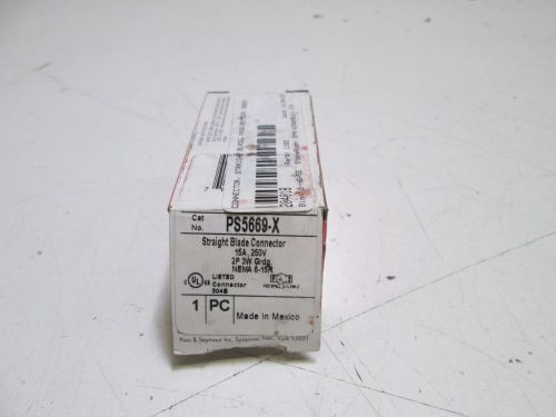 PASS &amp; SEYMOUR STR. BLADE CONNECTOR PS5669-X *NEW IN BOX*