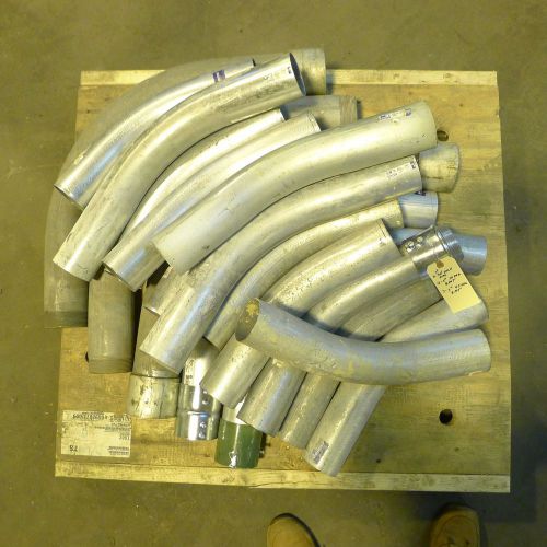 Conduit pipe 3&#034; emt 22pcs misc elbows/adaptors, new, galvanized steel for sale